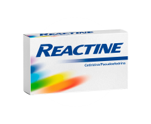 REACTINE® Cetirizina/Pseudoefedrina 5mg/120mg comprimidos de liberación prolongada